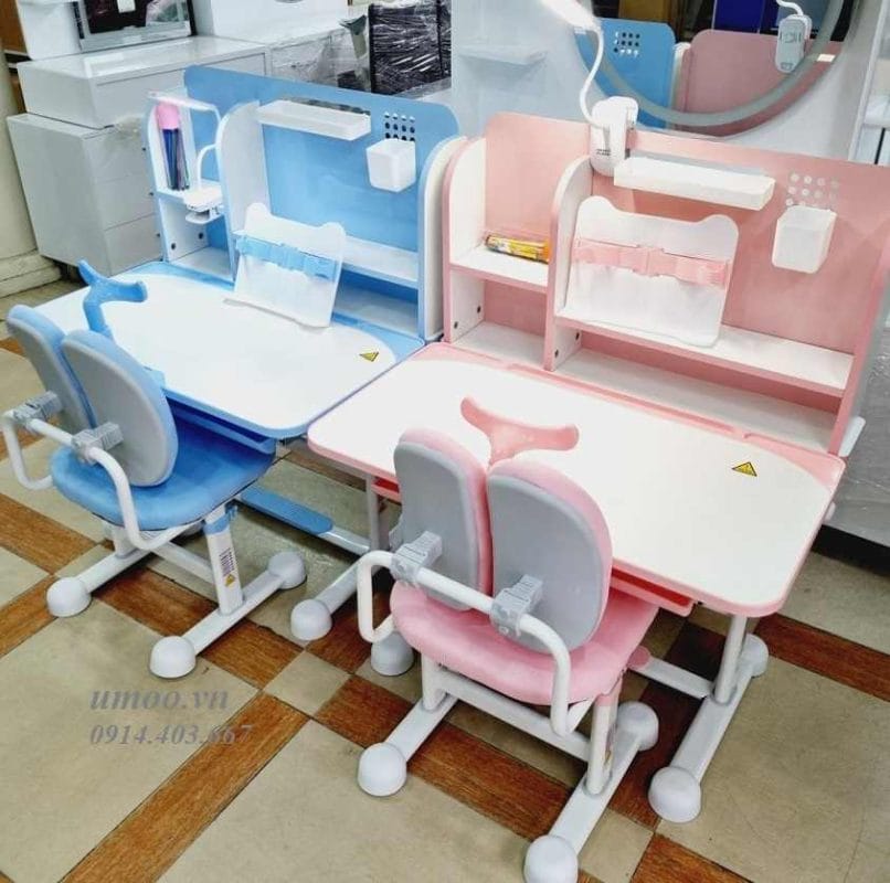 Bàn học A16 plus chồng gù, chống cận cho bé