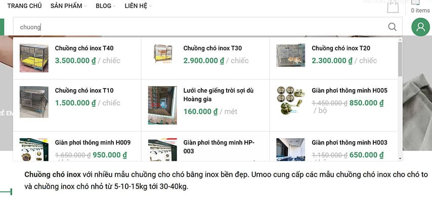 Mua chuồng chó inox tại Hà Nội