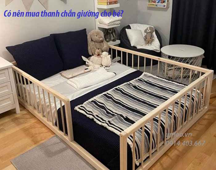 Có nên mua thanh chắn giường cho bé, mua thanh chắn giường cho bé ở đâu?