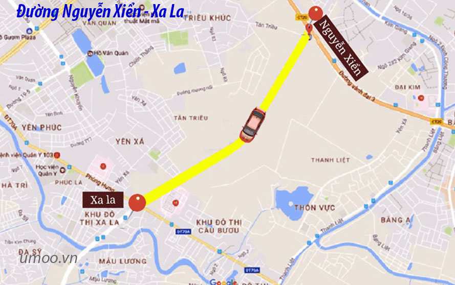 Đường nguyễn xiển thuộc phường nào thanh xuân hà nội