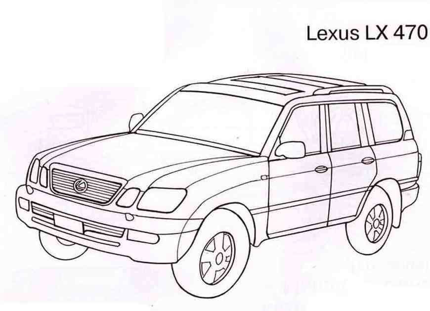 Lexus cho bé tô màu