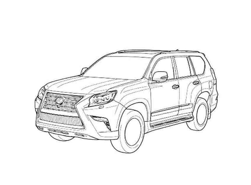 Lexus cho bé tô màu