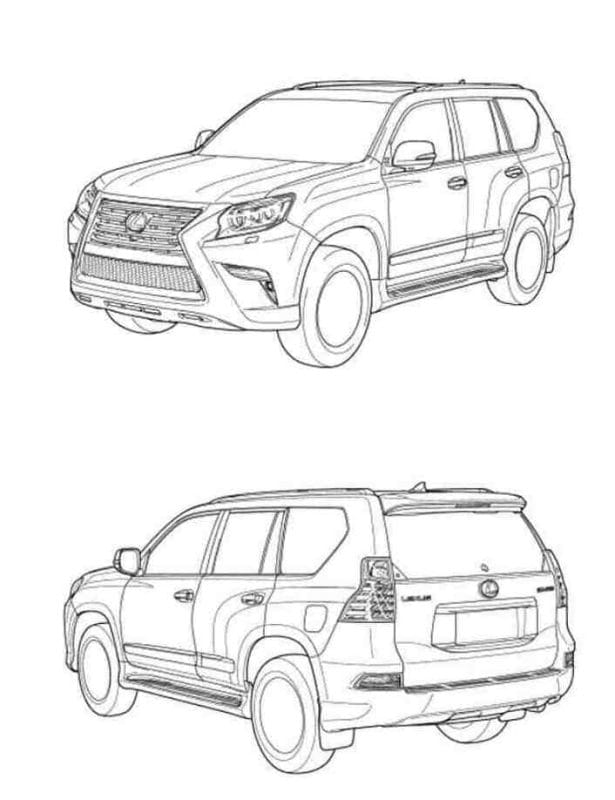 Lexus cho bé tô màu