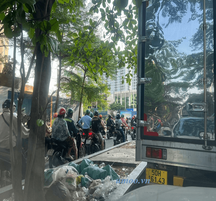 Làm thanh chắn ngăn vỉa hè ở Hn, HCM
