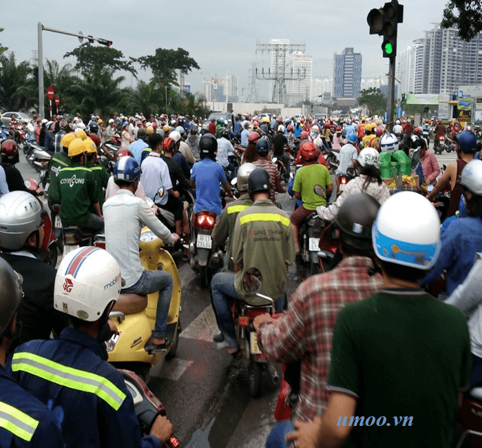 Làm thanh chắn ngăn vỉa hè ở Hn, HCM