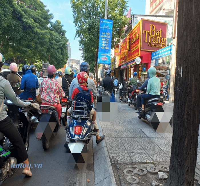Làm thanh chắn ngăn vỉa hè ở Hn, HCM