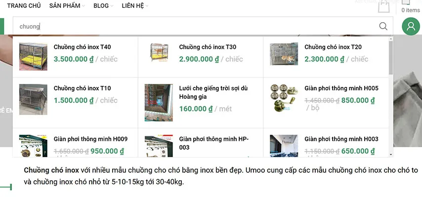 Mua chuồng chó inox tại Hà Nội
